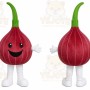 Onion Mascot Costume for Adults Custom Logo Party Character Suit