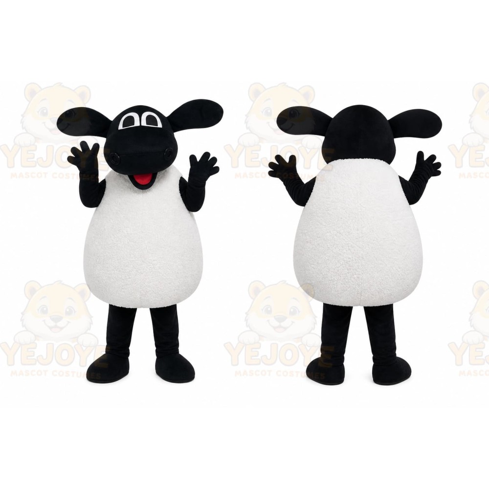 Sheep Mascot Costume for Adults Custom Logo Party Character Suit
