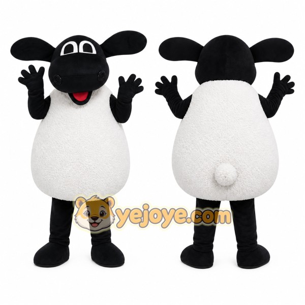 Sheep Mascot Costume for Adults Custom Logo Party Character Suit