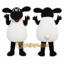 Sheep Mascot Costume for Adults Custom Logo Party Character Suit