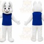 Rabbit Mascot Costume for Adults Custom Logo Party Character Suit