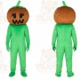 Pumpkin Mascot Costume for Adults Custom Logo Party Character Suit