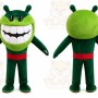 Alien Mascot Costume for Adults Custom Logo Party Character Suit