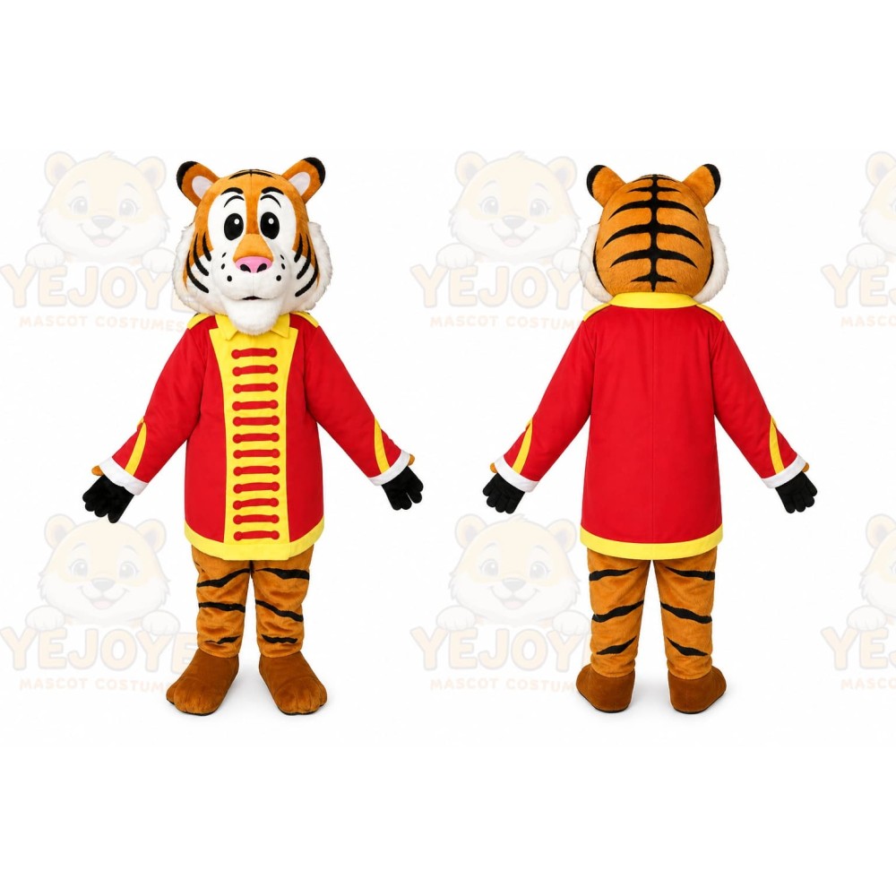 Tiger Mascot Costume for Adults Custom Logo Party Character Suit