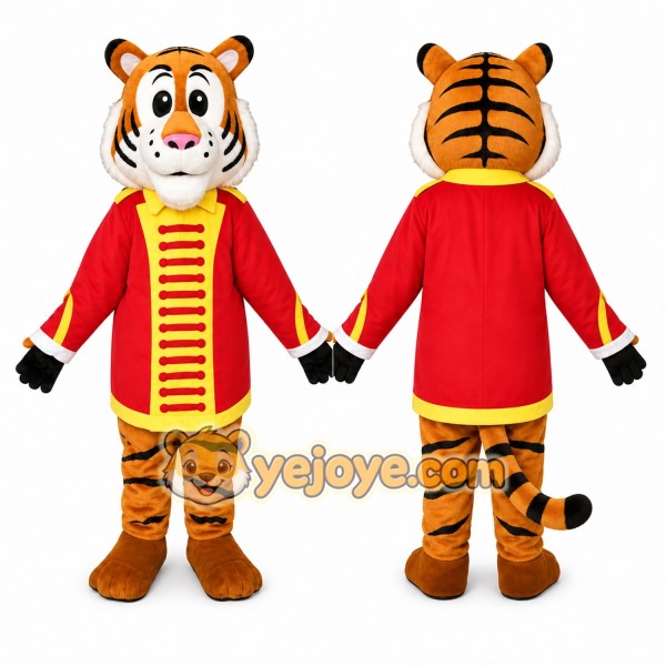 Tiger Mascot Costume for Adults Custom Logo Party Character Suit