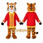 Tiger Mascot Costume for Adults Custom Logo Party Character Suit