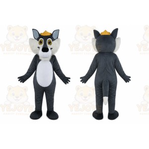Wolf Mascot Costume for Adults Custom Logo Party Character Suit