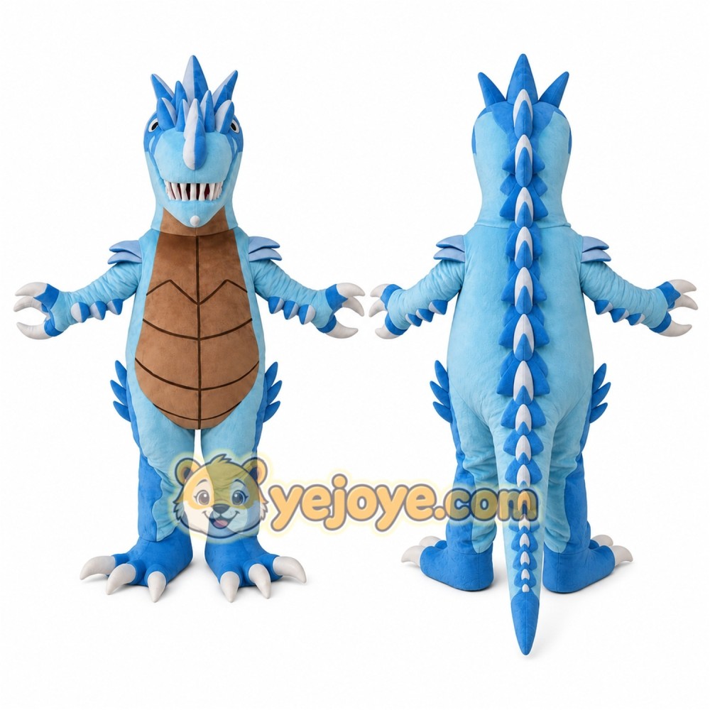 Dragon Mascot Costume for Adults Custom Logo Party Character Suit