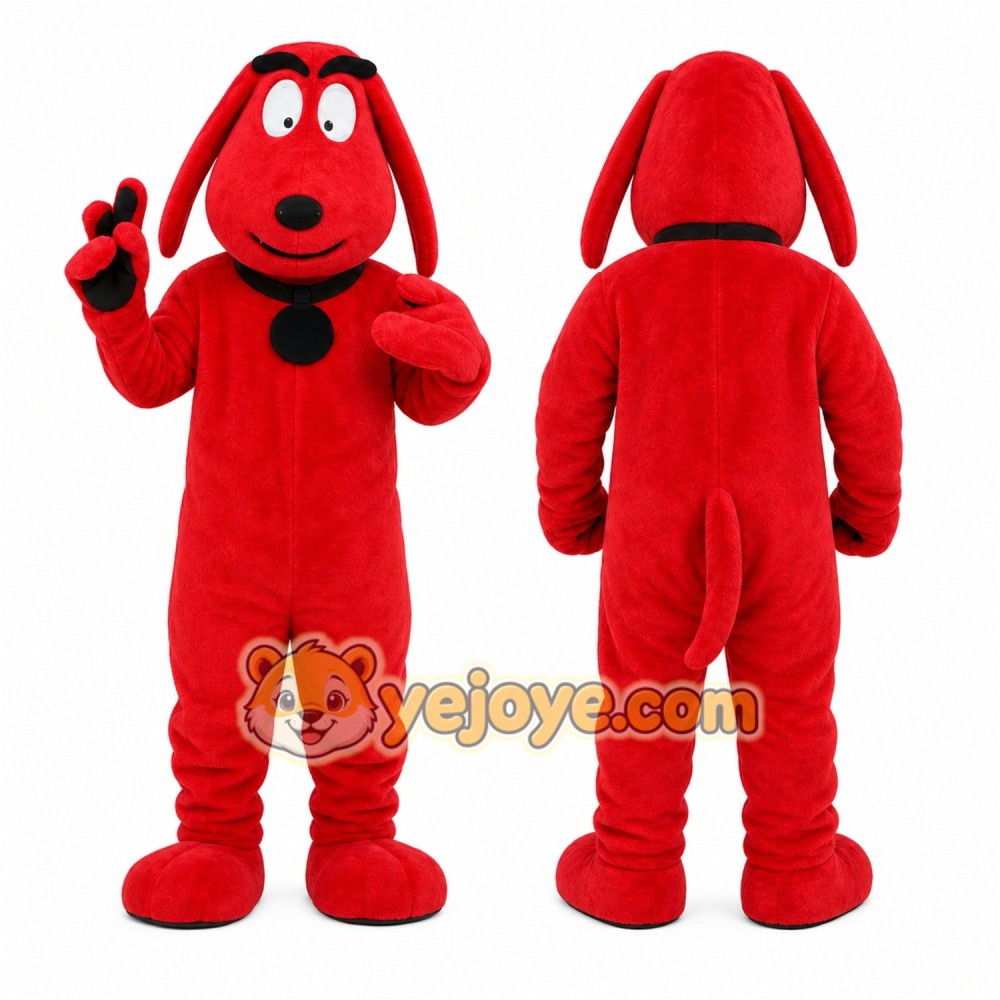 Dog Mascot Costume for Adults Custom Logo Party Character Suit