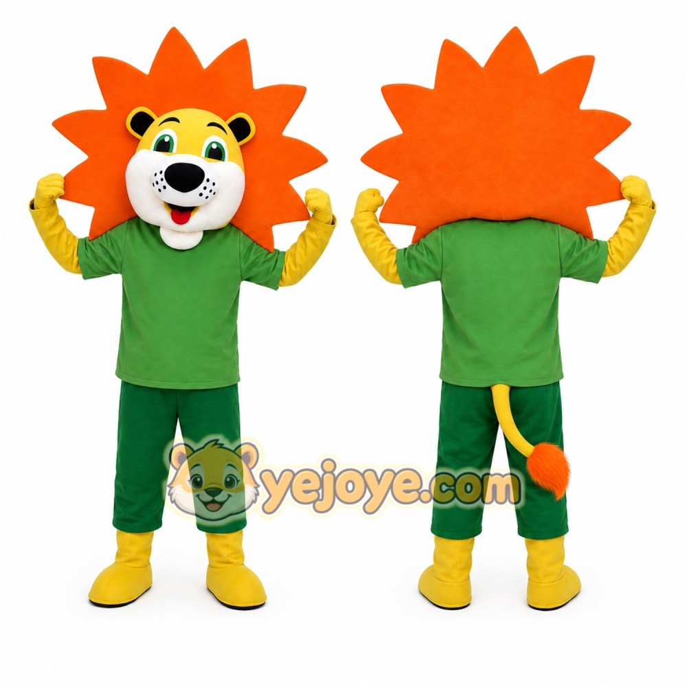 Lion Mascot Costume for Adults Custom Logo Party Character Suit Lion Mascot Costume for Adults Custom Logo Party Character Suit
