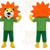 Lion Mascot Costume for Adults Custom Logo Party Character Suit