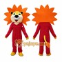 Lion Mascot Costume for Adults Custom Logo Party Character Suit