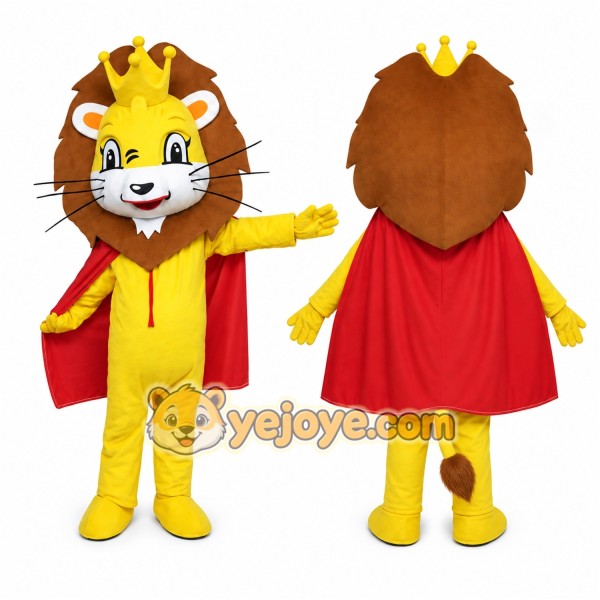 Lion Mascot Costume for Adults Custom Logo Party Character Suit