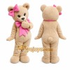 Bear Mascot Costume for Adults Custom Logo Party Character Suit Bear Mascot Costume for Adults Custom Logo Party Character Suit