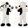 Dog Mascot Costume for Adults Custom Logo Party Character Suit
