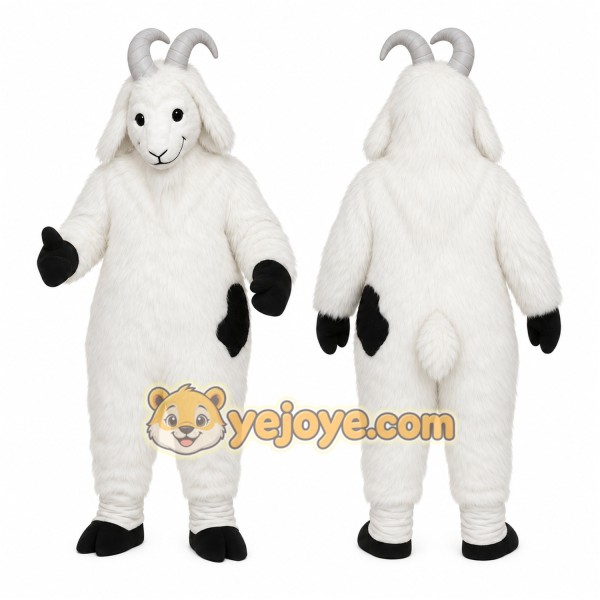 Goat Mascot Costume for Adults Custom Logo Party Character Suit