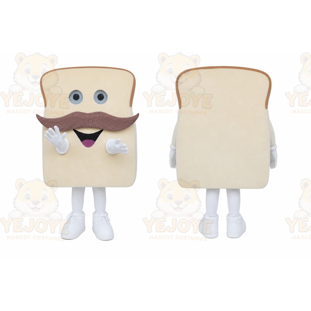 Bread Mascot Costume for Adults Custom Logo Party Character Suit