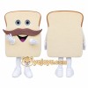 Bread Mascot Costume for Adults Custom Logo Party Character Suit Bread Mascot Costume for Adults Custom Logo Party Character Suit