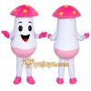 Mushroom Mascot Costume for Adults Custom Logo Party Character Suit Mushroom Mascot Costume for Adults Custom Logo Party Character Suit