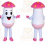 Mushroom Mascot Costume for Adults Custom Logo Party Character Suit
