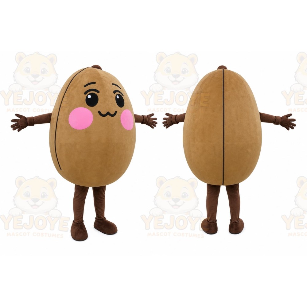 Bean Mascot Costume for Adults Custom Logo Party Character Suit