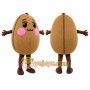 Bean Mascot Costume for Adults Custom Logo Party Character Suit