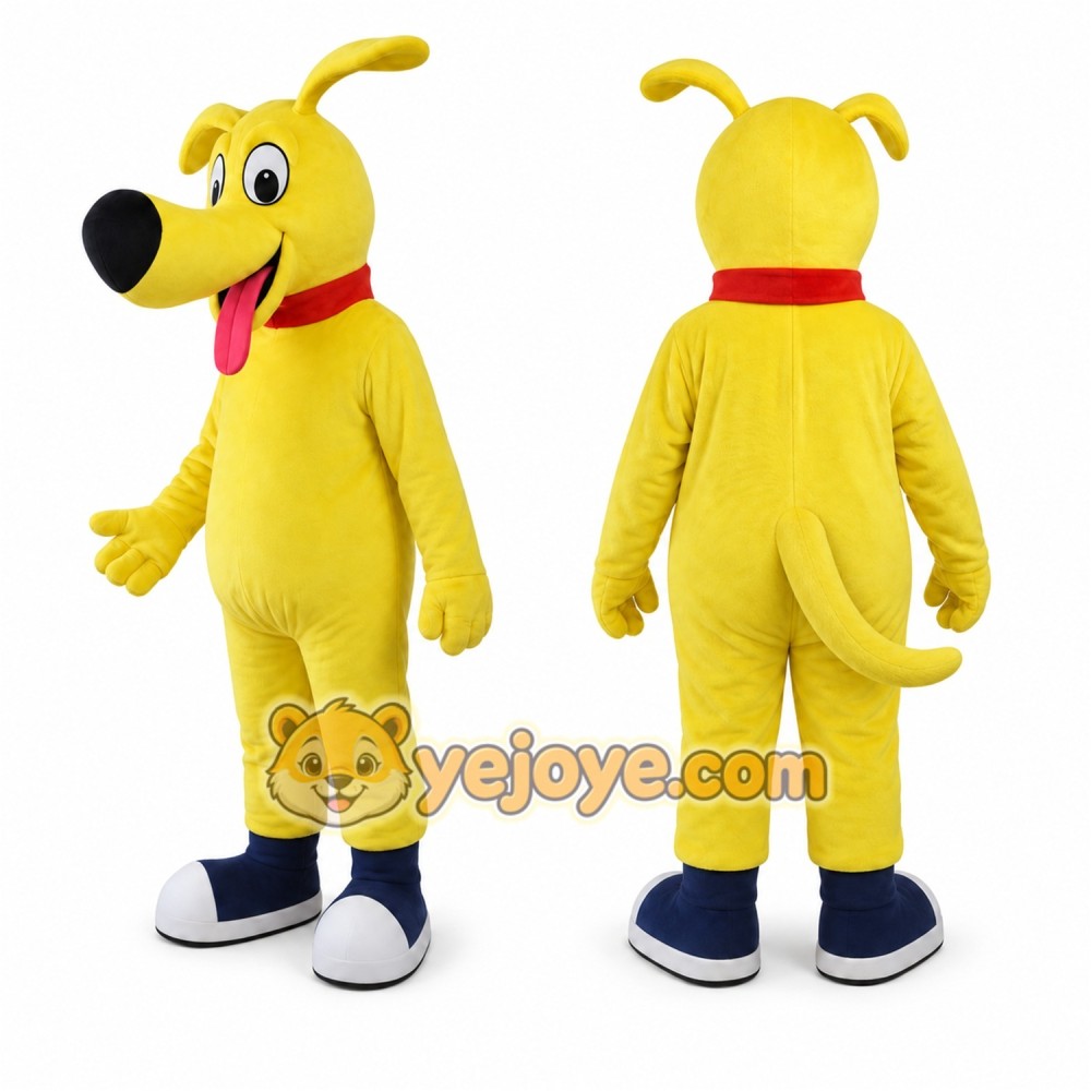 Dog Mascot Costume for Adults Custom Logo Party Character Suit
