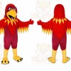 Bird Mascot Costume for Adults Custom Logo Party Character Suit