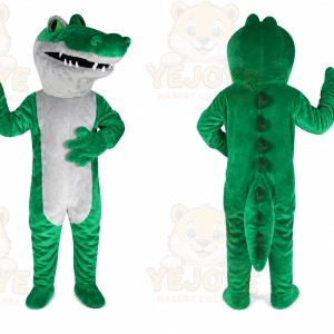 Alligator Mascot Costume for Adults Custom Logo Party Character Suit