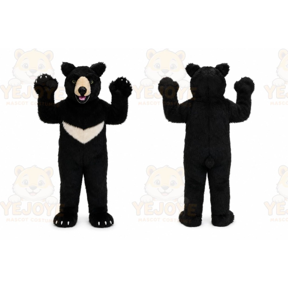 Bear Mascot Costume for Adults Custom Logo Party Character Suit