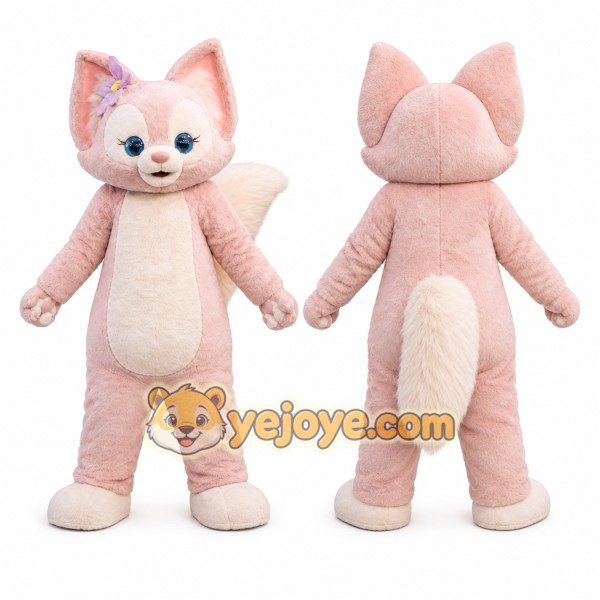 Fox Mascot Costume for Adults Custom Logo Party Character Suit