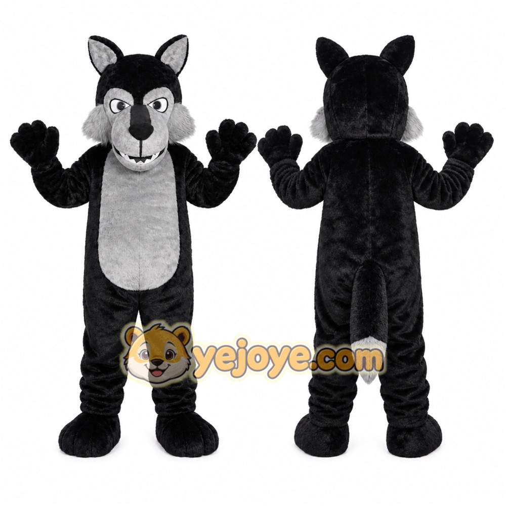 Wolf Mascot Costume for Adults Custom Logo Party Character Suit Wolf Mascot Costume for Adults Custom Logo Party Character Suit