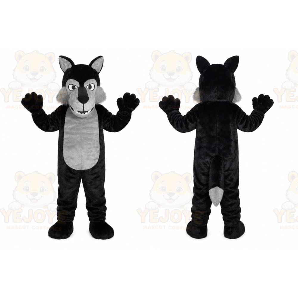 Wolf Mascot Costume for Adults Custom Logo Party Character Suit
