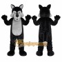 Wolf Mascot Costume for Adults Custom Logo Party Character Suit