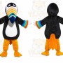 Penguin Mascot Costume for Adults Custom Logo Party Character Suit