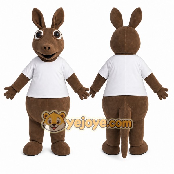 Kangaroo Mascot Costume for Adults Custom Logo Party Character Suit