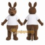 Kangaroo Mascot Costume for Adults Custom Logo Party Character Suit