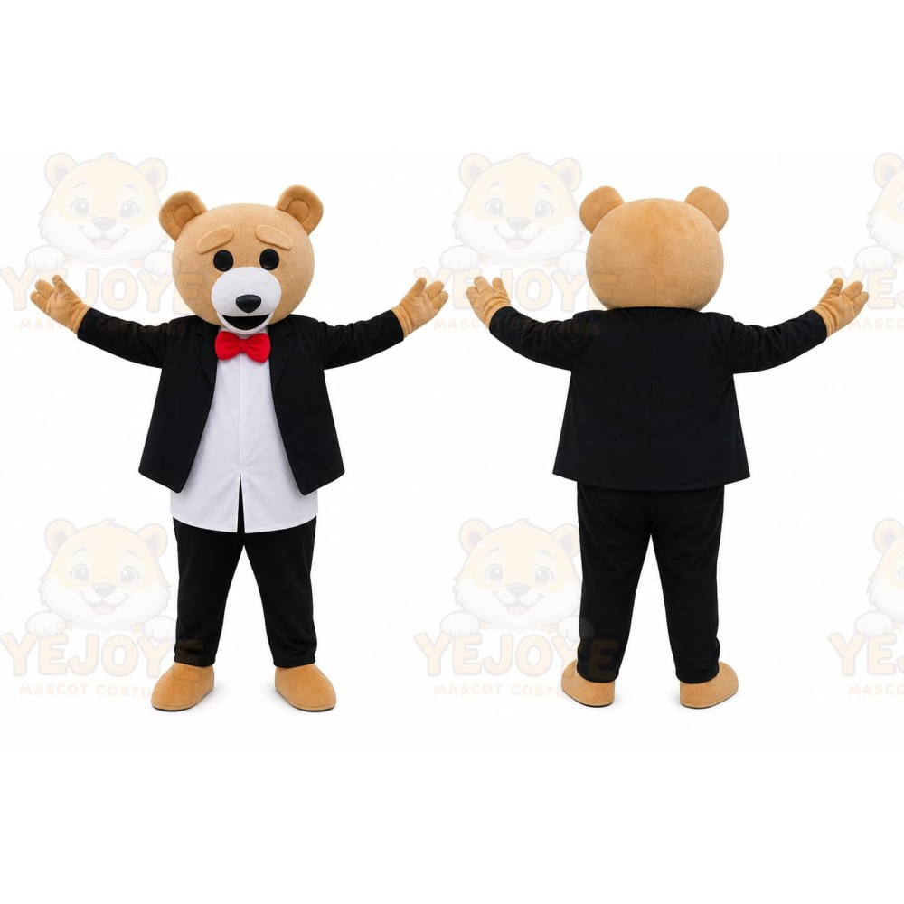Bear Mascot Costume for Adults Custom Logo Party Character Suit