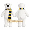 Polar Bear Mascot Costume for Adults Custom Logo Party Character Suit Polar Bear Mascot Costume for Adults Custom Logo Party Character Suit