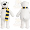 Polar Bear Mascot Costume for Adults Custom Logo Party Character Suit