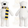 Polar Bear Mascot Costume for Adults Custom Logo Party Character Suit