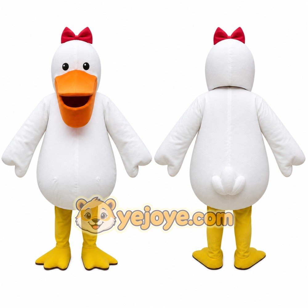 Duck Mascot Costume for Adults Custom Logo Party Character Suit Duck Mascot Costume for Adults Custom Logo Party Character Suit