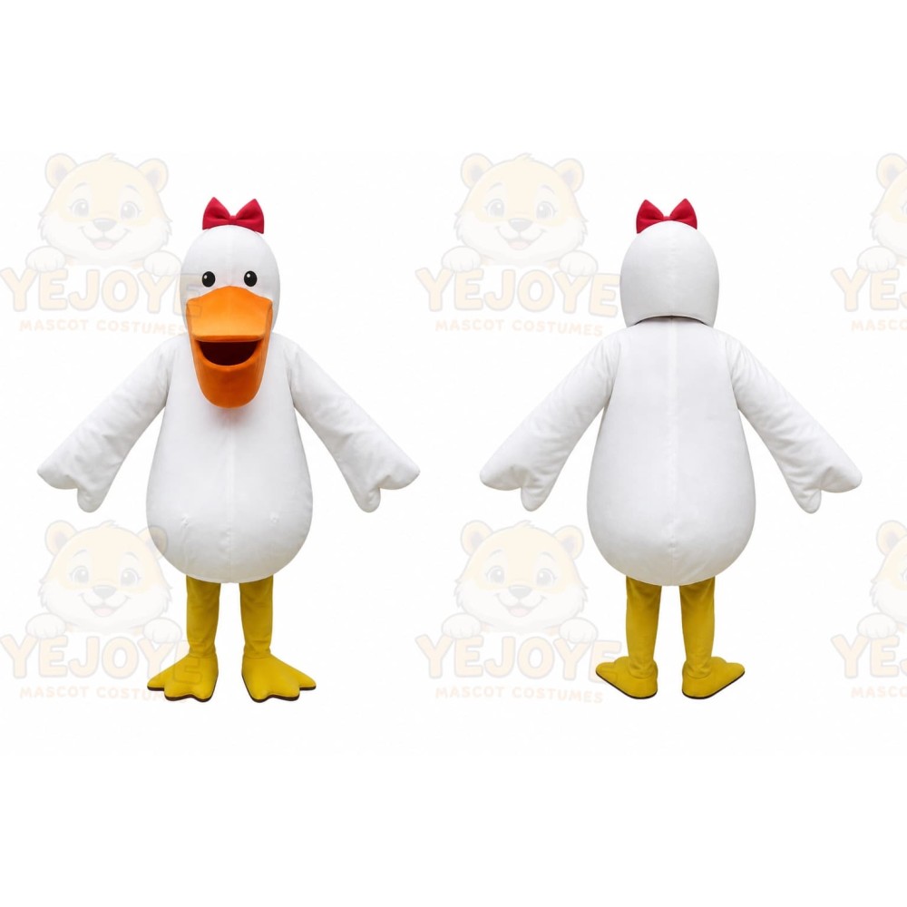 Duck Mascot Costume for Adults Custom Logo Party Character Suit