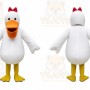 Duck Mascot Costume for Adults Custom Logo Party Character Suit