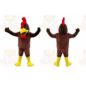 Chicken Mascot Costume for Adults Custom Logo Party Character Suit