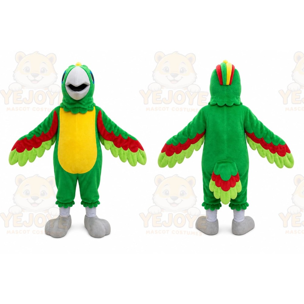 Parrot Mascot Costume for Adults Custom Logo Party Character Suit