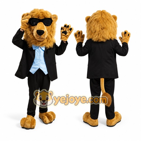 Lion Mascot Costume for Adults Custom Logo Party Character Suit