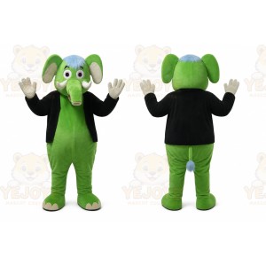 Elephant Mascot Costume for Adults Custom Logo Party Character Suit