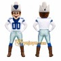 Strongman Mascot Costume for Adults Custom Logo Party Character Suit