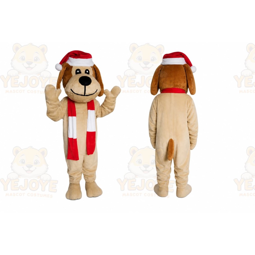 Dog Mascot Costume for Adults Custom Logo Party Character Suit